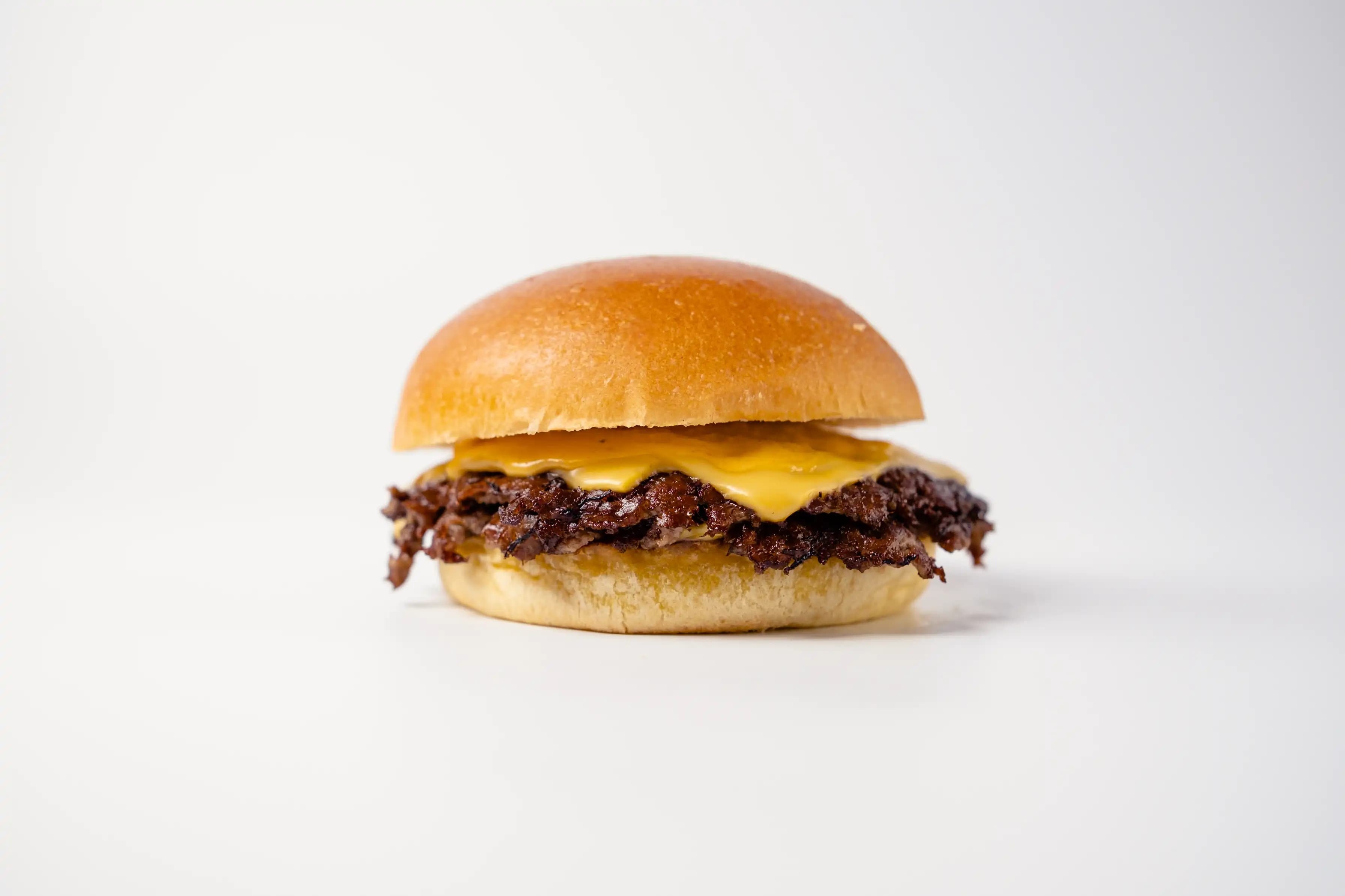 Junk burger and sides